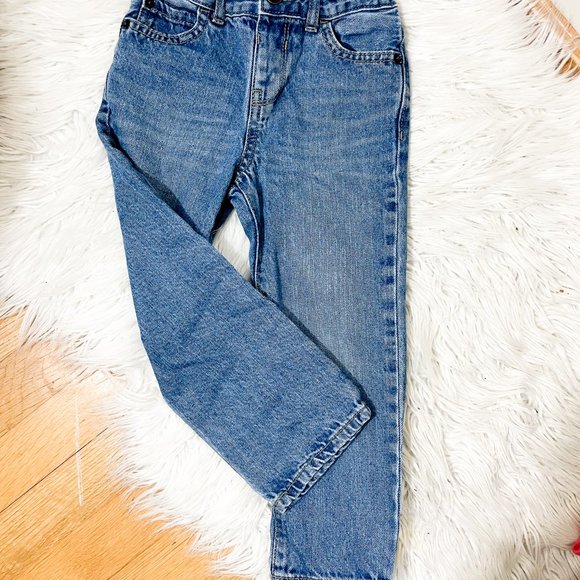 Children's Place Boy Straight  Blue Jeans Size 4T - Picture 6 of 7